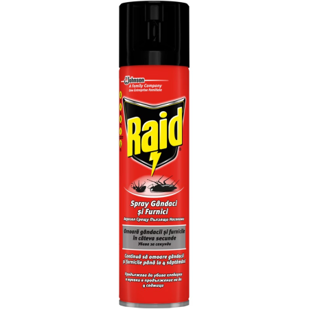 RAID INSECTICID GANDACI SI FURNICI 400ml